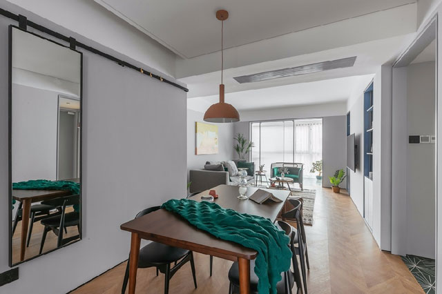 阳光国际城欧式风格80-120㎡平米三居